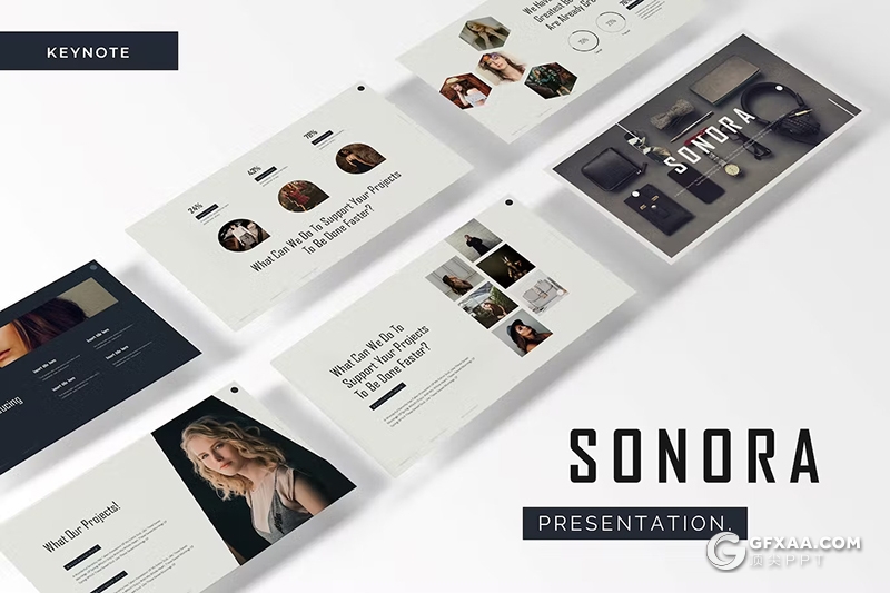 30页团队介绍商业计划书商务通用国外keynote模板5种配色 - 顶尖PPT