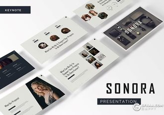 30页团队介绍商业计划书商务通用国外keynote模板5种配色 - 顶尖PPT