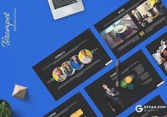 30页多色彩团队介绍商业计划书商务通用国外keynote模板 - 顶尖PPT