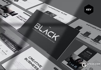 30页商业计划书商务通用国外keynote模板5种配色 - 顶尖PPT