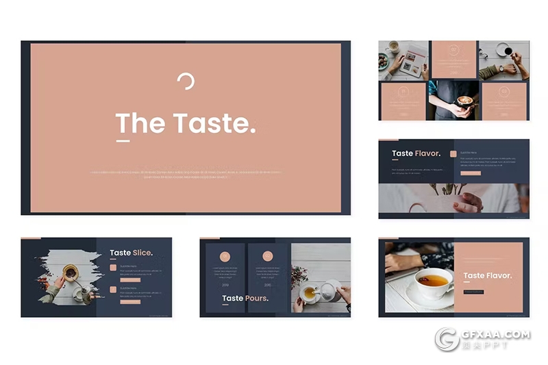 30页咖啡种类产量数据分析介绍国外keynote模板5种配色 - 顶尖PPT