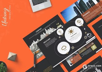 30页商务团队介绍商业计划书商务图形图表通用国外keynote模板 - 顶尖PPT