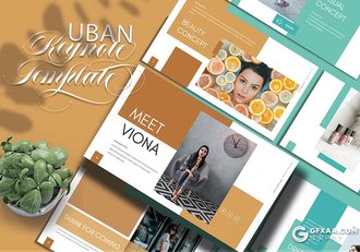 30页摄影图片展示产品展示通用国外keynote模板5种配色 - 顶尖PPT