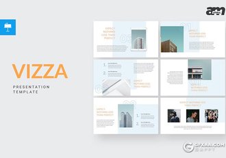 30页企业建筑工程项目展示国外团队介绍国外keynote模板 - 顶尖PPT