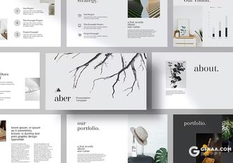 38页摄影图片展示通用国外PPT模板 - 顶尖PPT