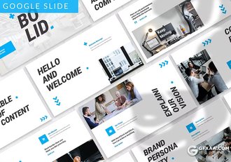 30页团队介绍企业简介商业计划书商务通用国外GoogleSlides模板3种配色2款尺寸 - 顶尖PPT