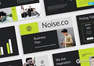 28页创意大气商业计划书团队介绍商业通用国外PPT模板 - 顶尖PPT