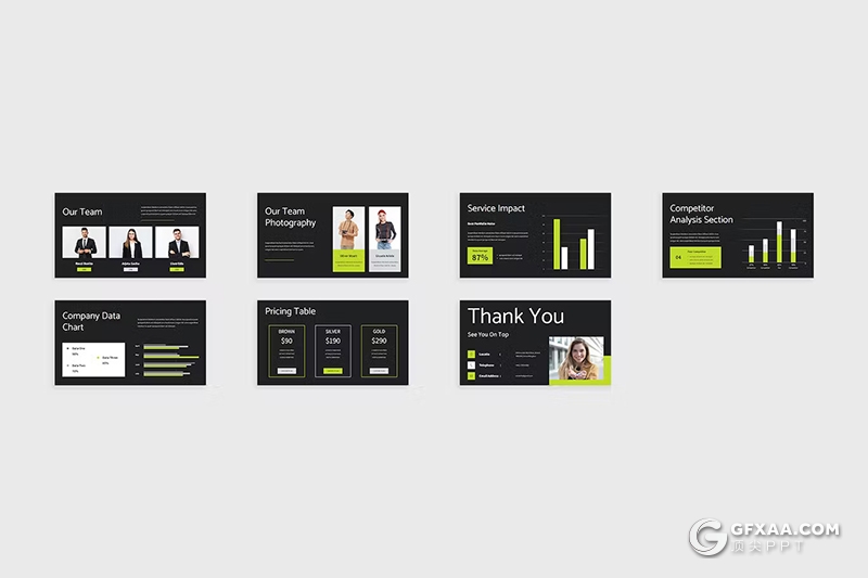 28页创意大气商业计划书团队介绍商业通用国外PPT模板 - 顶尖PPT