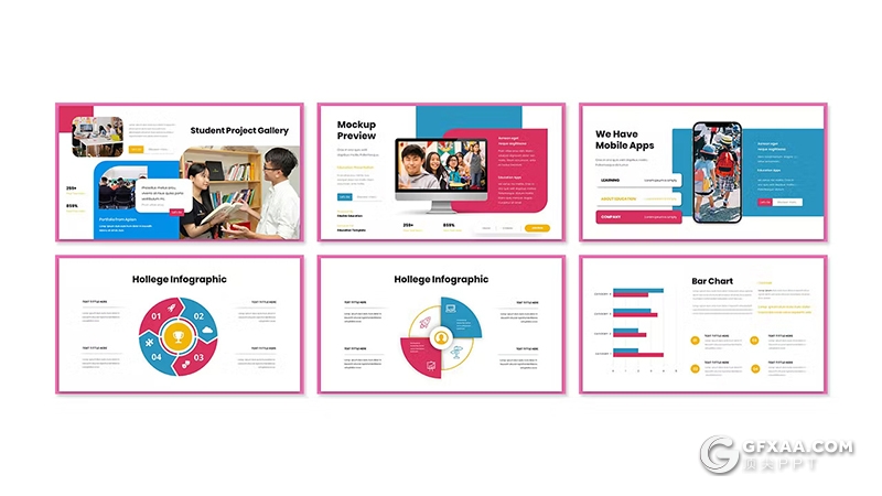 30页少儿培训教育机构国外PPT模板 - 顶尖PPT