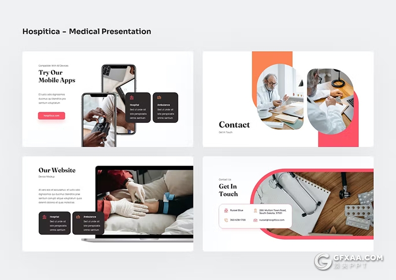 40页医学医疗研究报告医学团队展示国外PPT模板 - 顶尖PPT