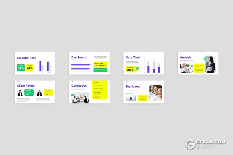 28页现代风公司简介团队介绍商业计划书商业通用国外PPT模板 - 顶尖PPT