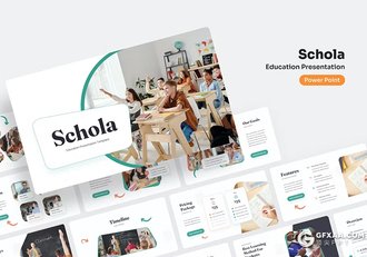 41页精美大气少儿培训教育机构国外PPT模板 - 顶尖PPT