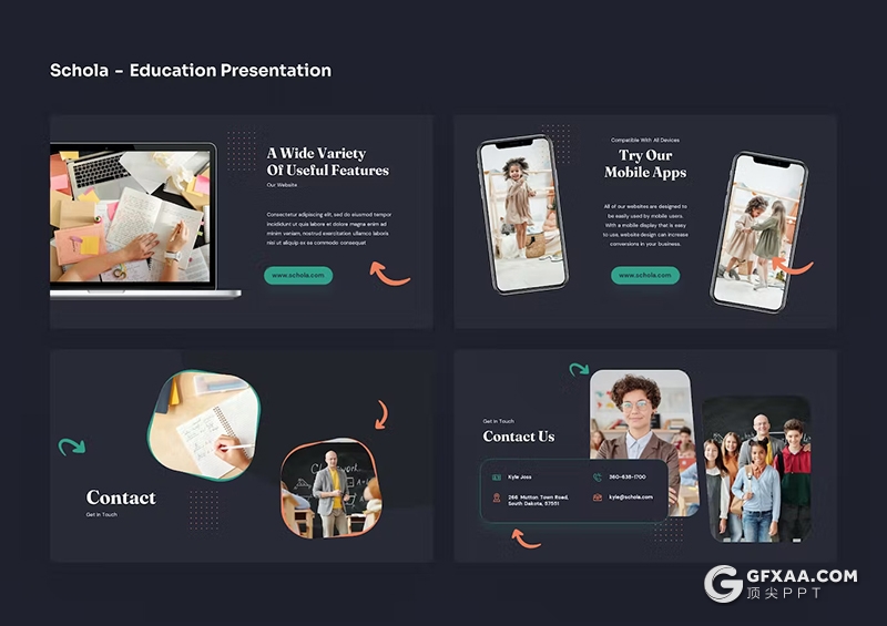 41页精美大气少儿培训教育机构国外PPT模板 - 顶尖PPT