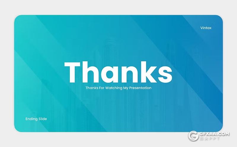 40页蓝色渐变色商业计划书团队介绍商业通用国外PPT模板 - 顶尖PPT