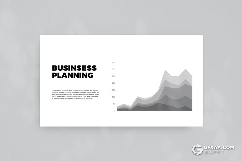 30页黑白风团队介绍商业计划书商务通用国外GoogleSlides模板 - 顶尖PPT