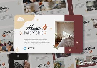 30页咖啡主题介绍宣传公司年终总结国外keynote模板 - 顶尖PPT