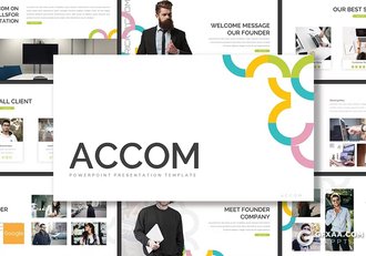 30页商业计划书商务通用国外GoogleSlides模板5种配色 - 顶尖PPT