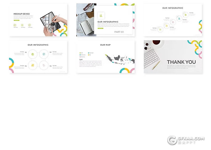 30页商业计划书商务通用国外PPT模板5种配色 - 顶尖PPT