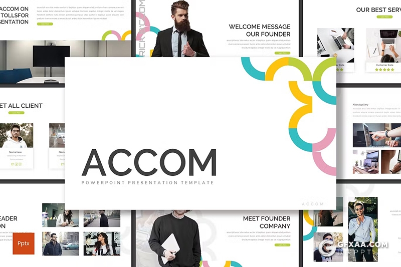 30页商业计划书商务通用国外Keynote模板5种配色 - 顶尖PPT