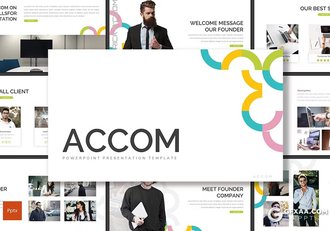 30页商业计划书商务通用国外Keynote模板5种配色 - 顶尖PPT