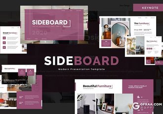 30页简约家居产品展示国外KeyNote模板5种配色 - 顶尖PPT