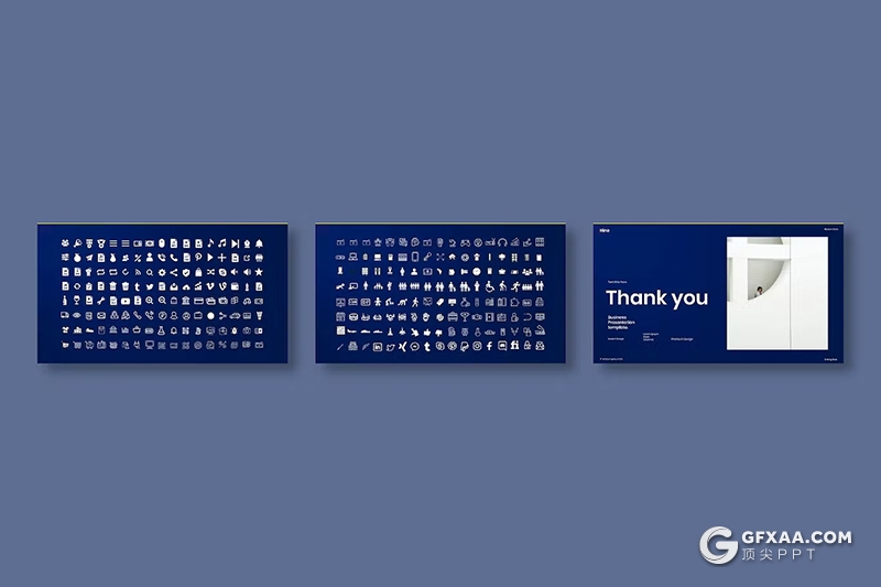 39页精美时尚商务团队介绍商业计划书商务通用国外PPT模板 - 顶尖PPT