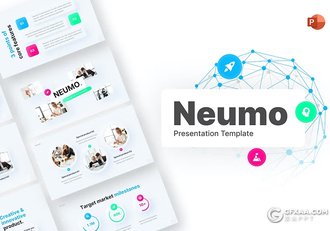 85页多色彩互联网科技风商业计划商务通用PPT模板 - 顶尖PPT