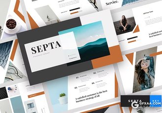 54页摄影图片展示产品展示通用国外KeyNote模板 - 顶尖PPT