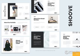 30页教育培训宣传介绍教育创业通用国外GoogleSlides模板 - 顶尖PPT