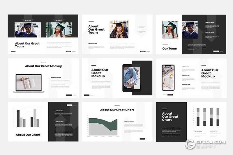 30页教育培训宣传介绍教育创业通用国外PPT模板 - 顶尖PPT