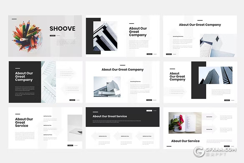 30页教育培训宣传介绍教育创业通用国外PPT模板 - 顶尖PPT
