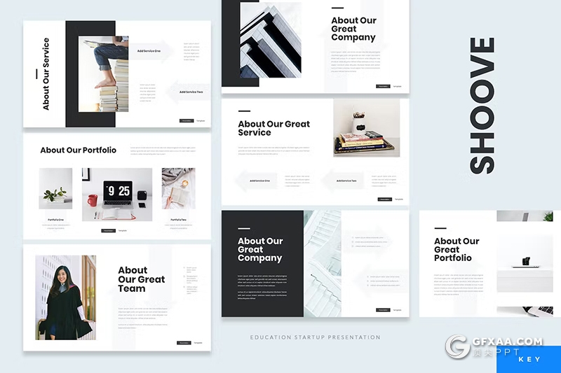 30页教育培训宣传介绍教育创业通用国外KeyNote模板 - 顶尖PPT