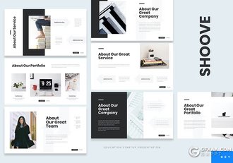 30页教育培训宣传介绍教育创业通用国外KeyNote模板 - 顶尖PPT