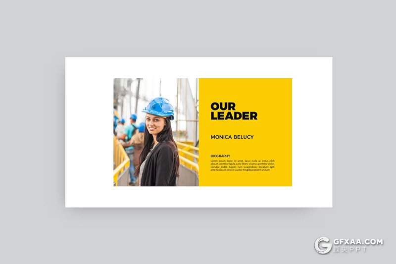 30页商业地产建筑工程施工项目公司项目介绍展示国外Keynote模板 - 顶尖PPT