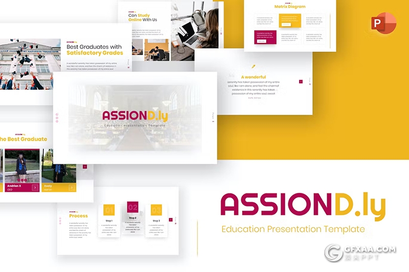 30页大学教育培训宣传大学生活展示国外PPT模板 - 顶尖PPT