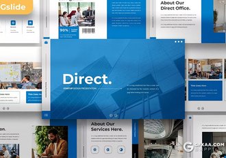 36页大气企业介绍商业计划书商务通用国外GoogleSlides模板 - 顶尖PPT