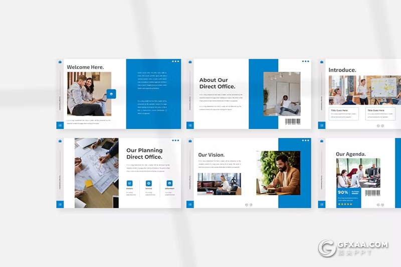 36页大气企业介绍商业计划书商务通用国外GoogleSlides模板 - 顶尖PPT