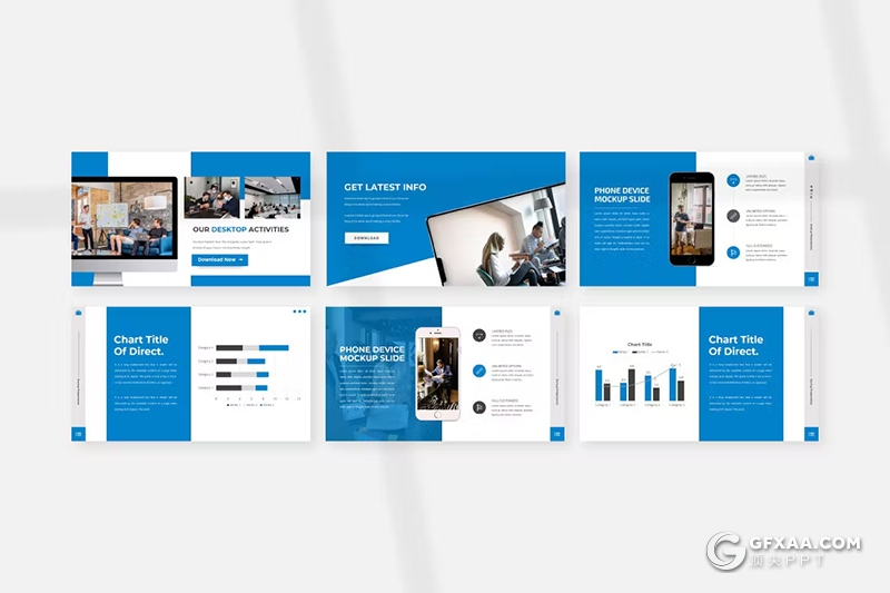 36页大气企业介绍商业计划书商务通用国外PPT模板 - 顶尖PPT