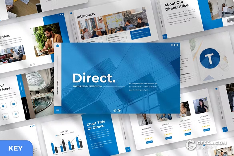 36页大气企业介绍商业计划书商务通用国外KeyNote模板 - 顶尖PPT