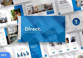 36页大气企业介绍商业计划书商务通用国外KeyNote模板 - 顶尖PPT