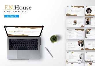 30页时尚精美团队介绍商业计划商务通用国外KeyNote模板5种配色 - 顶尖PPT