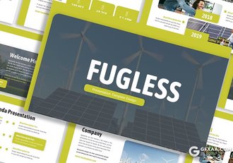 30页风力发电业务展示介绍项目招商通用国外KeyNote模板5种配色 - 顶尖PPT