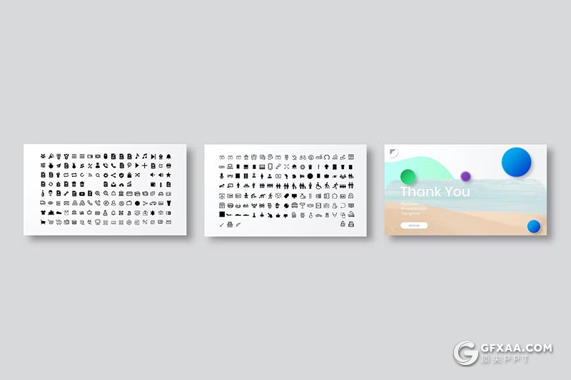 39页多色彩精美时尚商业计划团队介绍商务通用国外KeyNote模板 - 顶尖PPT