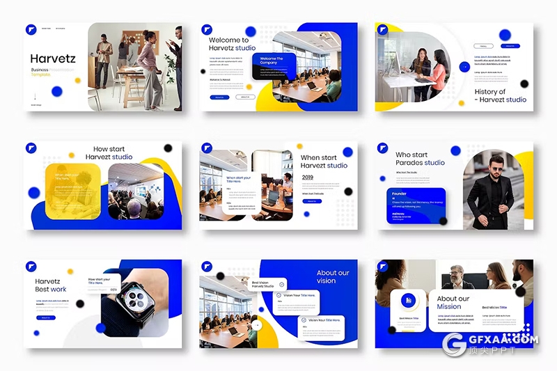 39页时尚精美商业计划团队介绍企业简介商务通用国外KeyNote模板 - 顶尖PPT