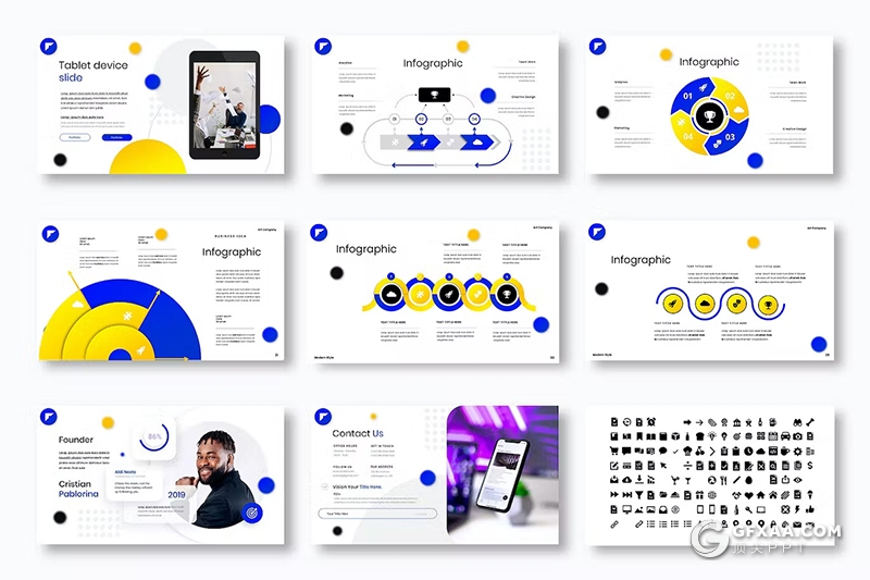 39页时尚精美商业计划团队介绍企业简介商务通用国外KeyNote模板 - 顶尖PPT