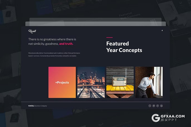 171页多色彩商务通用图形图表国外PPT模板 - 顶尖PPT