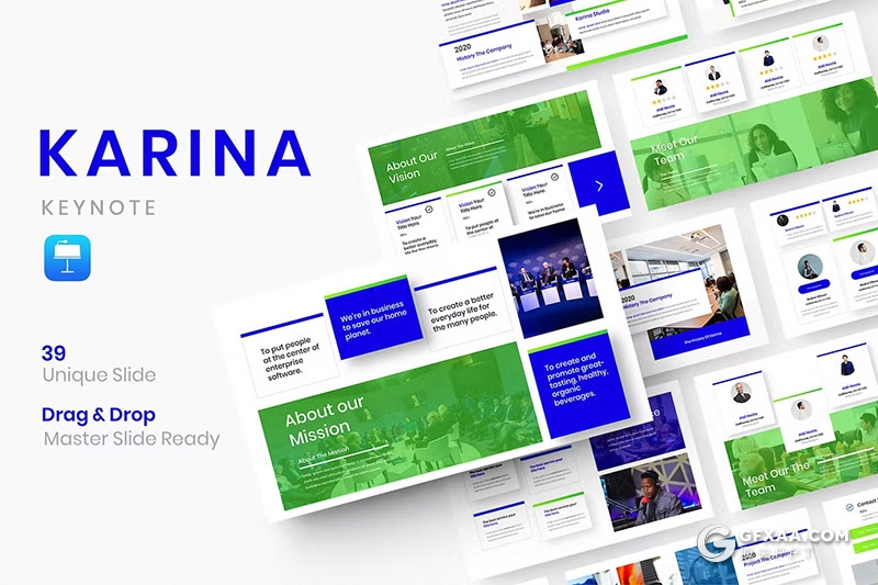 39页大气精美企业介绍商业计划商务通用国外KeyNote模板 - 顶尖PPT