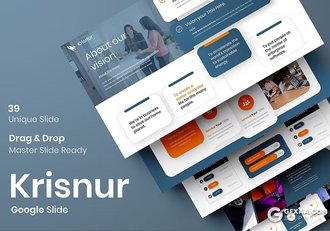 39页简约精美企业年度报告商业计划商务通用国外GoogleSlides模板 - 顶尖PPT