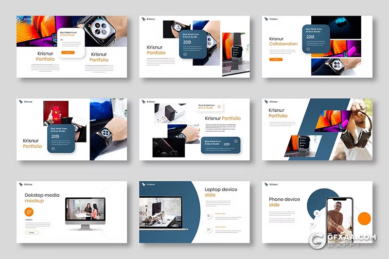 39页简约精美企业年度报告商业计划商务通用国外KeyNote模板 - 顶尖PPT