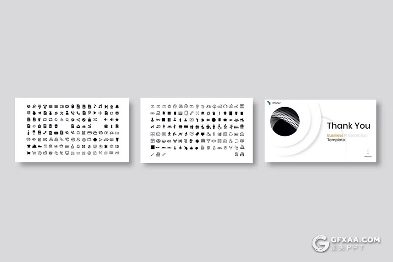 39页简约精美企业年度报告商业计划商务通用国外KeyNote模板 - 顶尖PPT